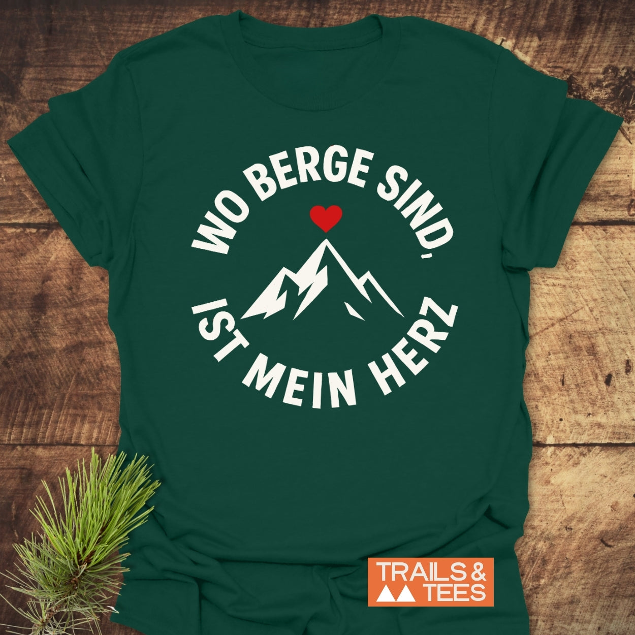 Herz Für Berge T-Shirt