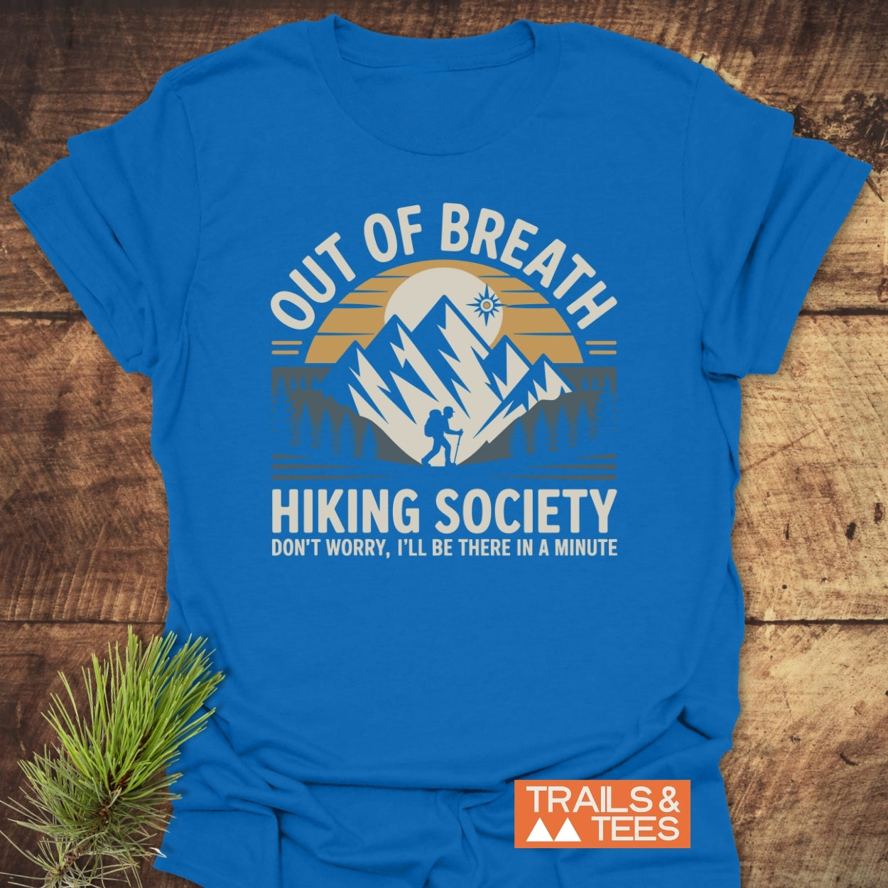 Out Of Breath Hiking Society T-Shirt