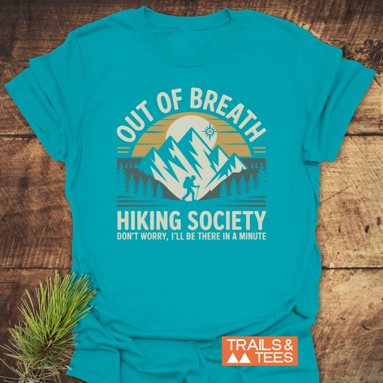 Out Of Breath Hiking Society T-Shirt