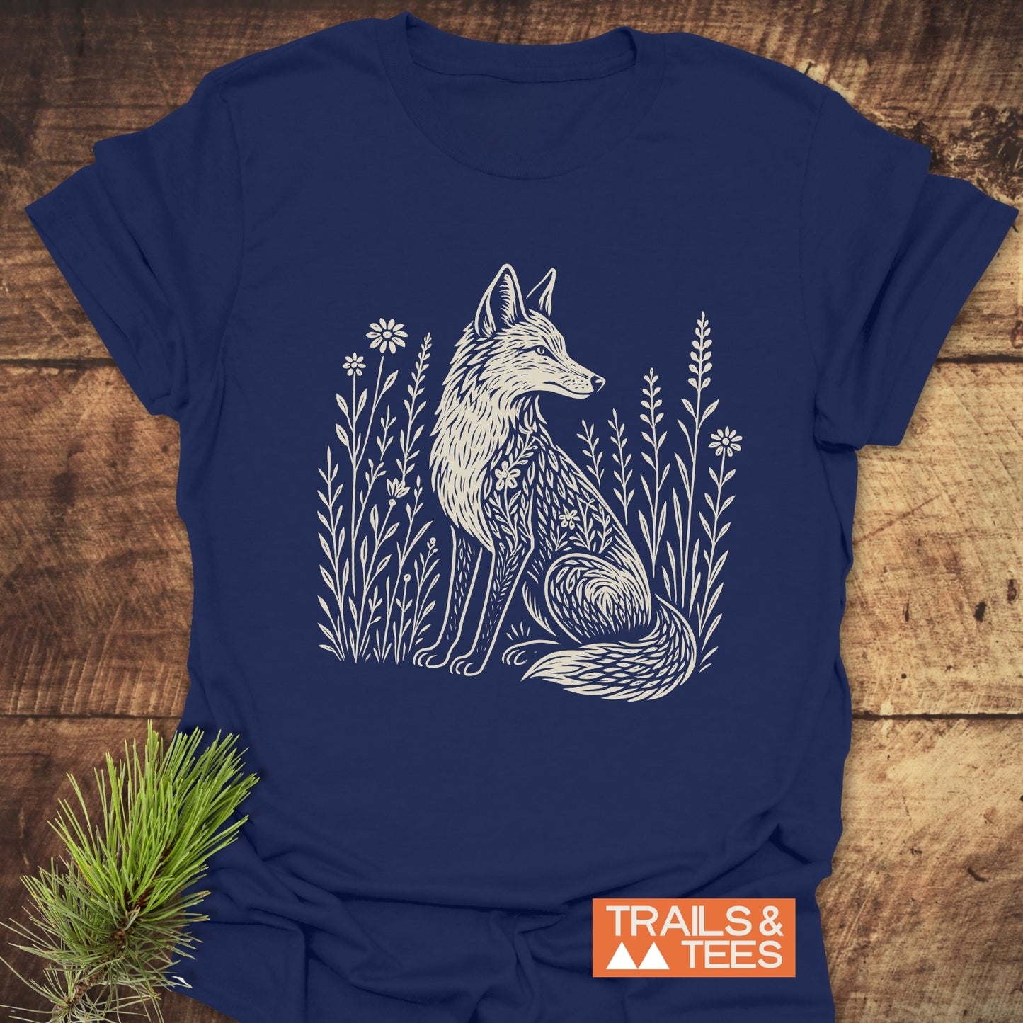 Wildflower Fox T-Shirt