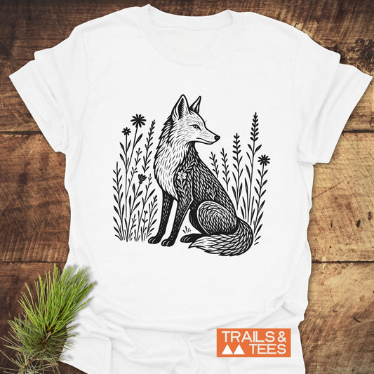 Wildflower Fox T-Shirt