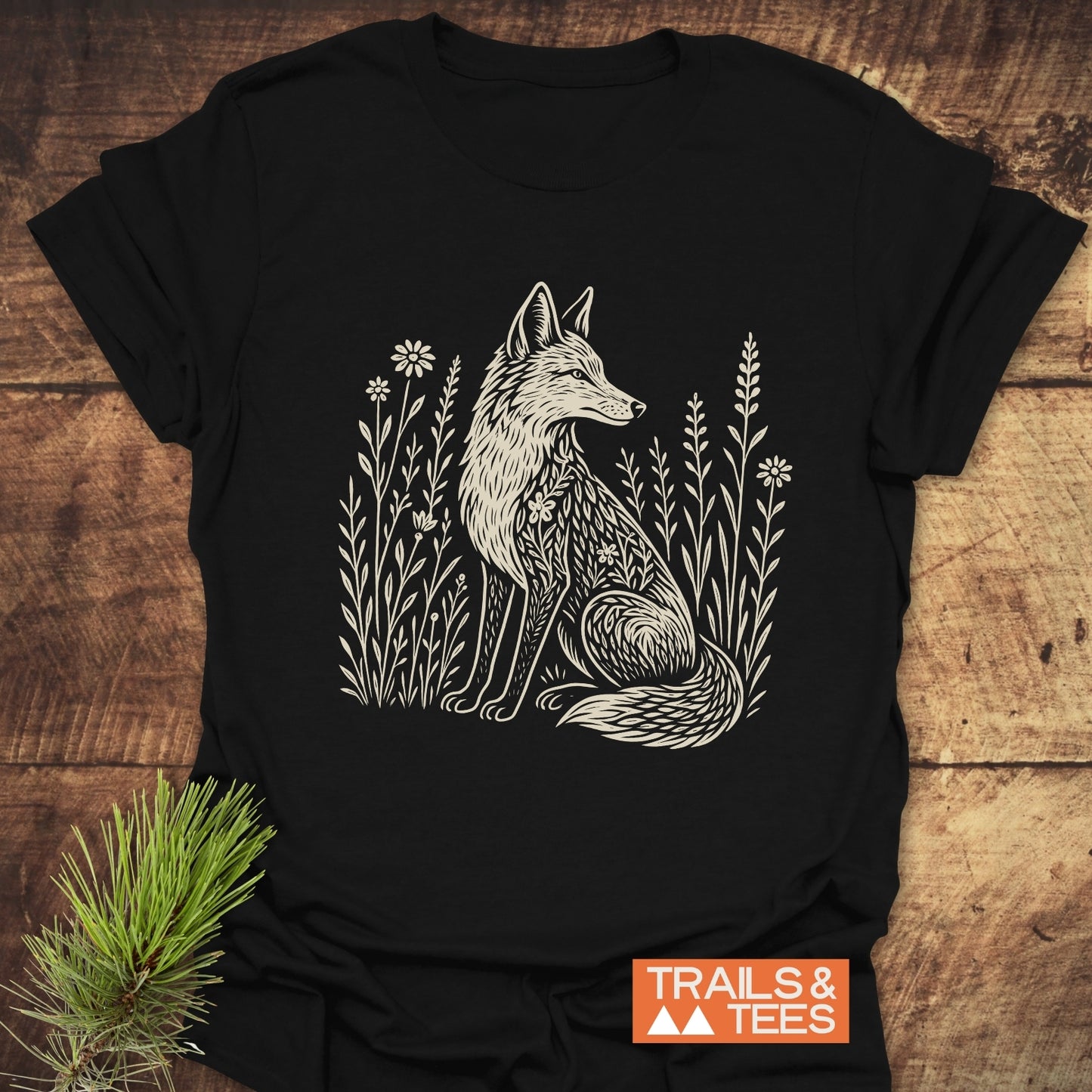 Wildflower Fox T-Shirt