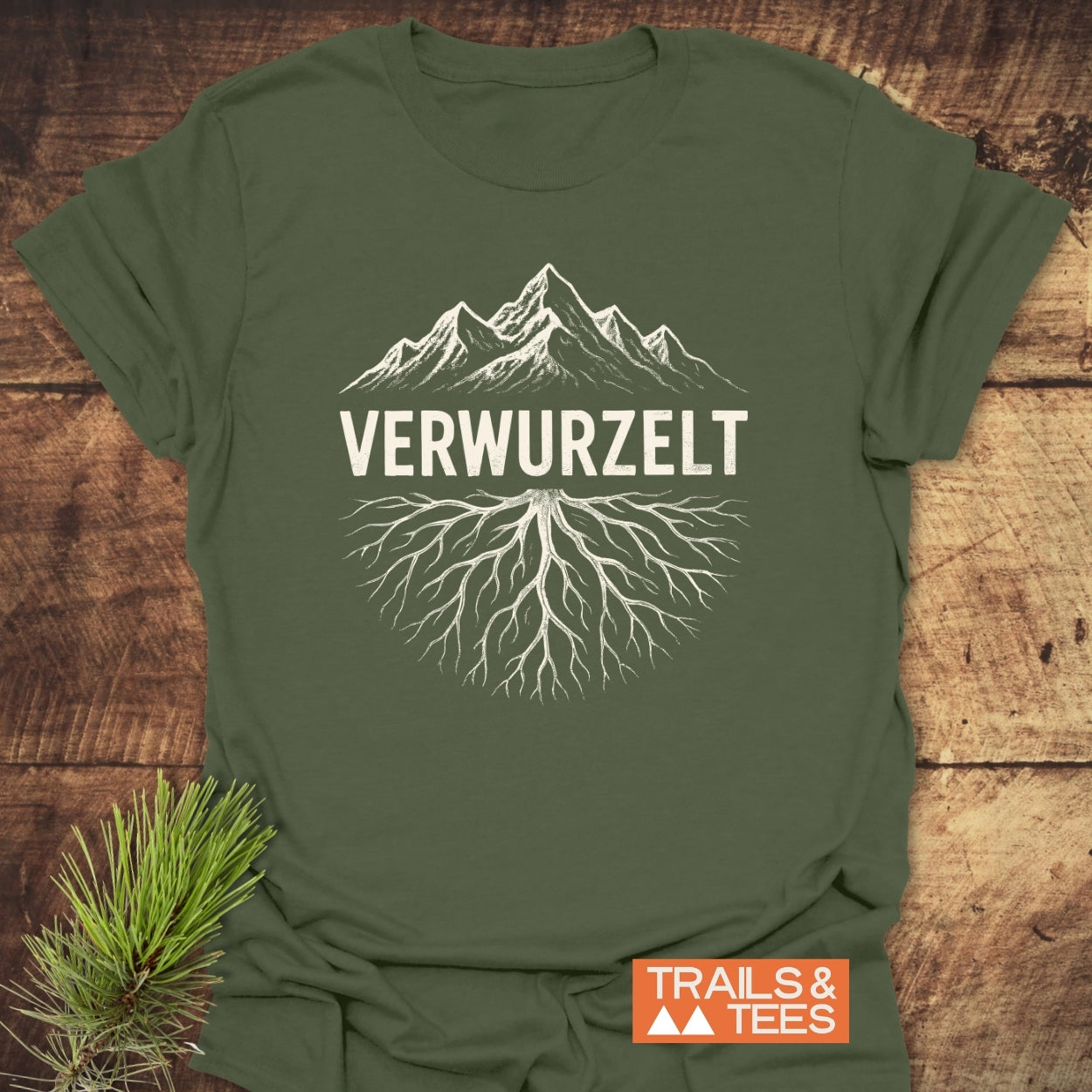 Verwurzelt T-Shirt
