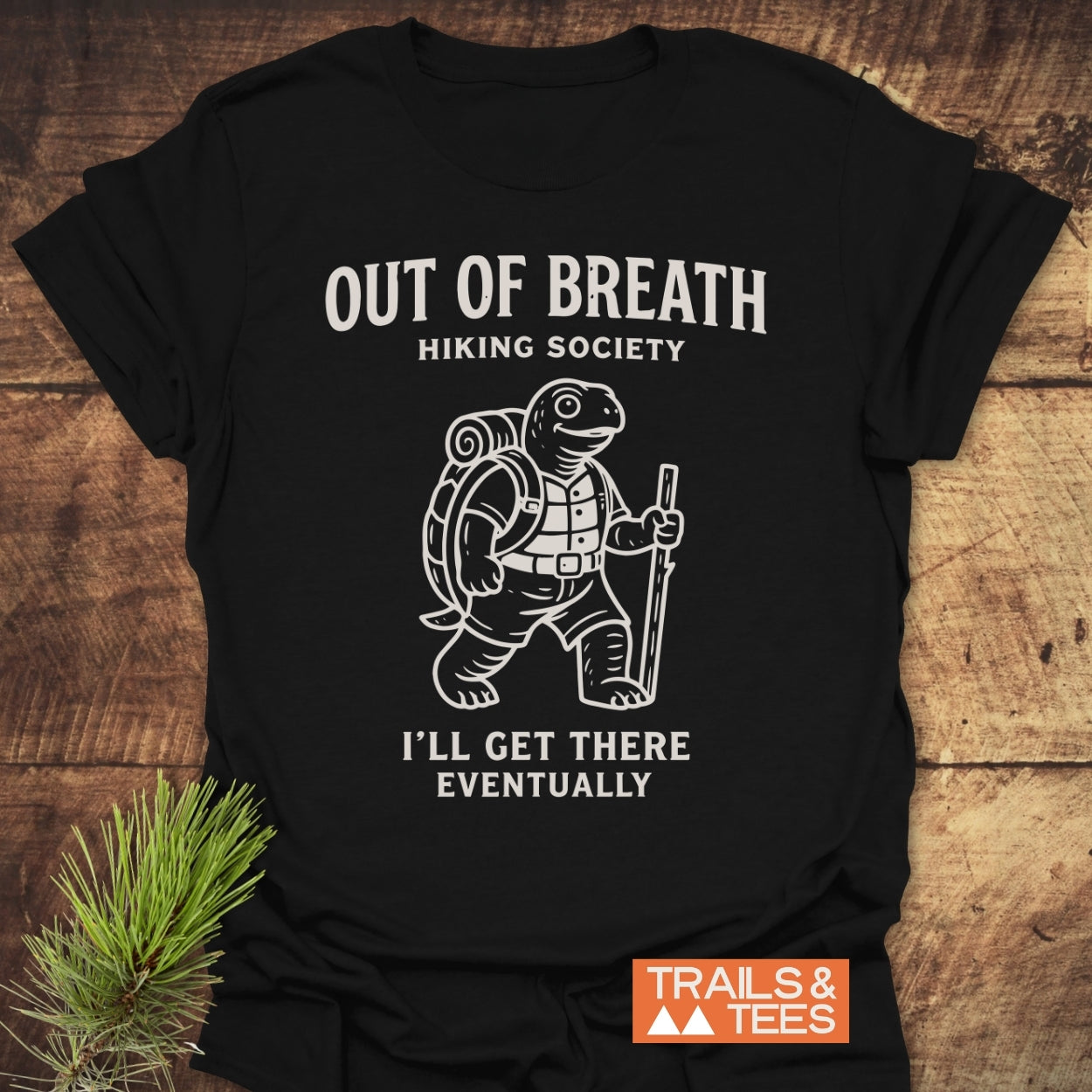 Out Of Breath Turtle T-Shirt