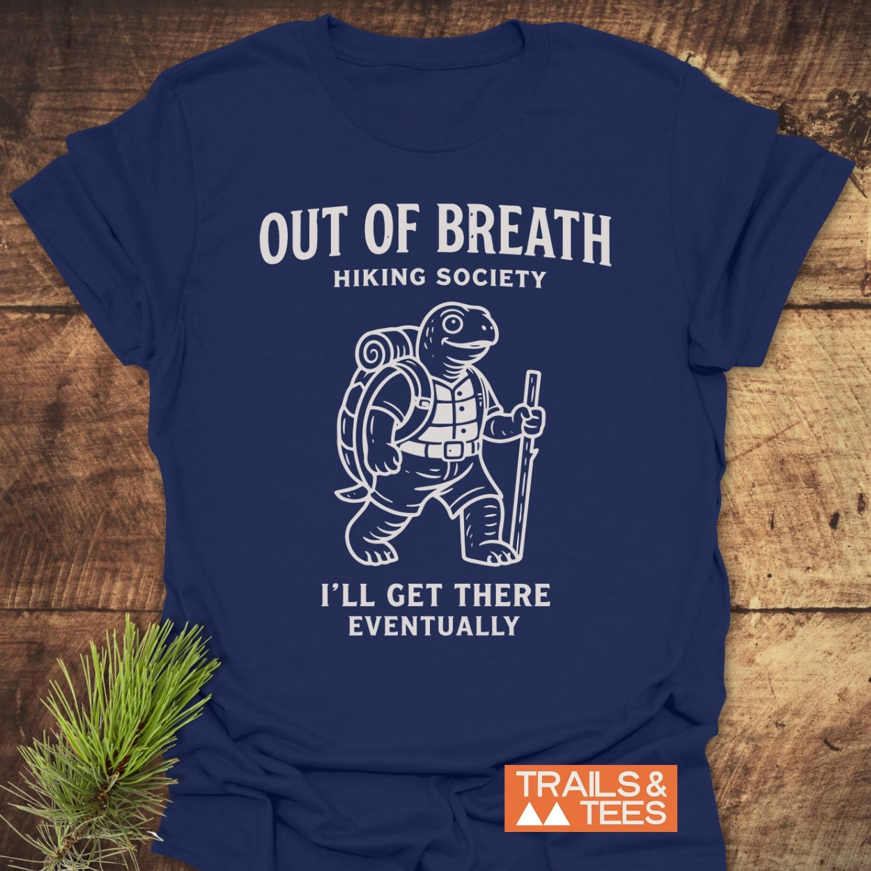 Out Of Breath Turtle T-Shirt