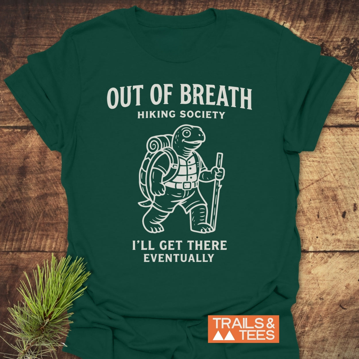Out Of Breath Turtle T-Shirt