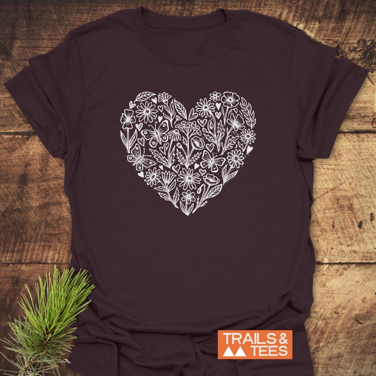 Wildflower Heart Butterfly Soul T-Shirt