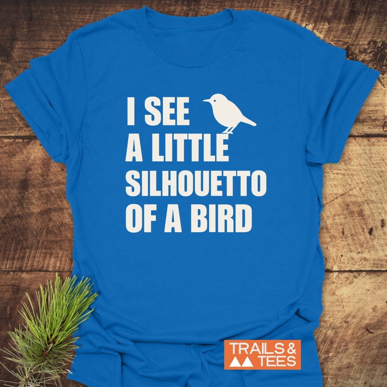 Silhouetto Of A Bird Funny T-Shirt
