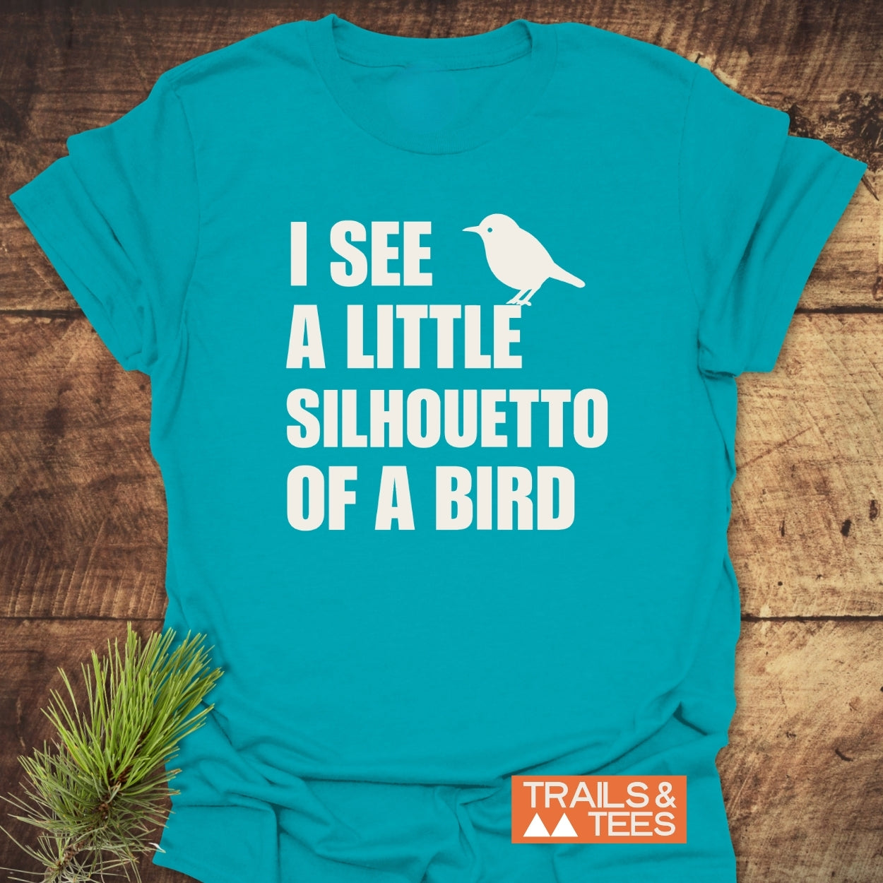 Silhouetto Of A Bird Funny T-Shirt