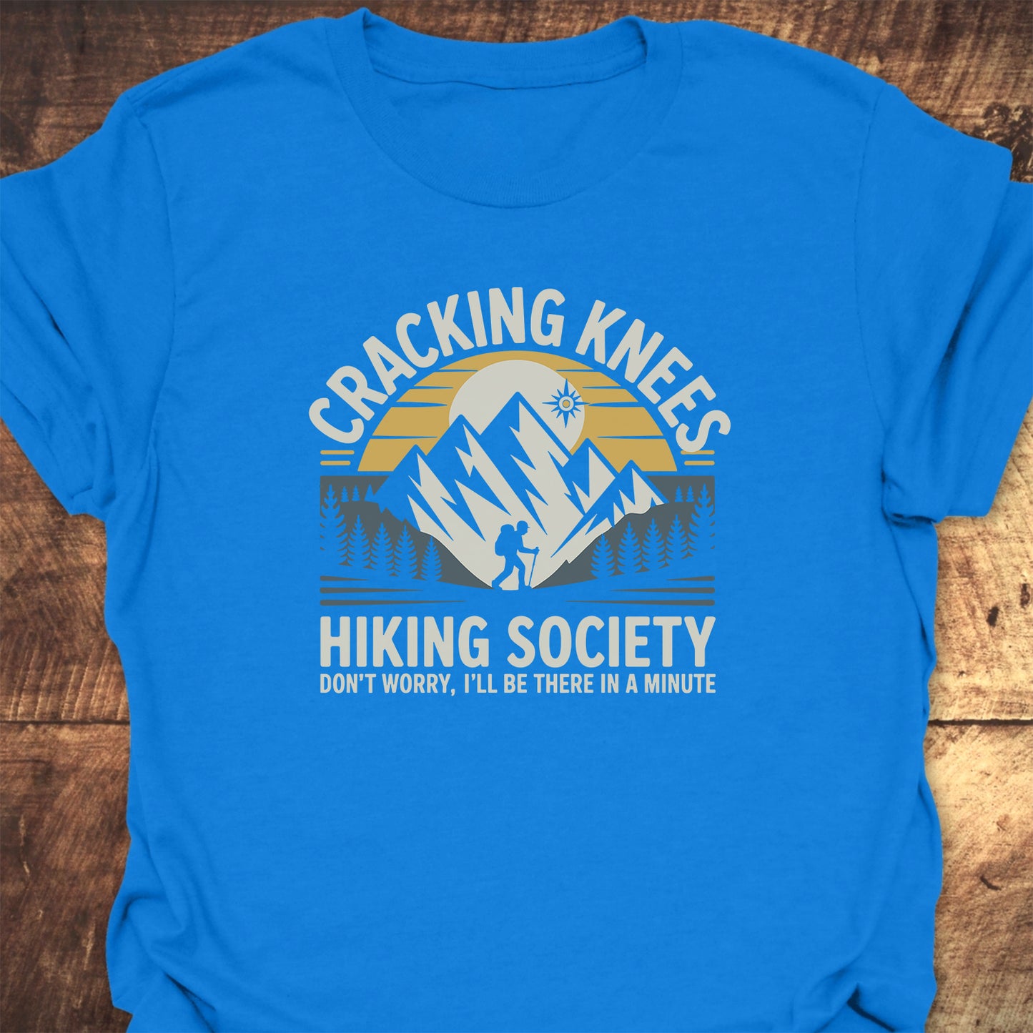 Cracking Knees Hiking Society T-Shirt