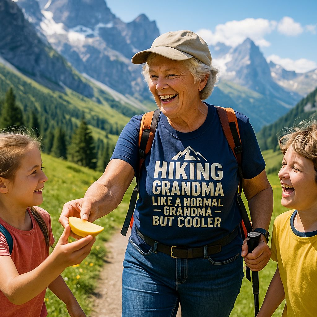 Hiking Grandma T-Shirt